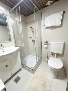 Koupelna v ubytování Reich Motel