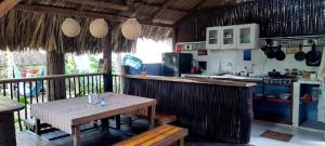Kuhinja ili čajna kuhinja u objektu Hostal Zinpar