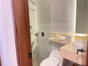 Koupelna v ubytování Hotel Zi One Luxury