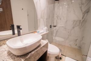 Koupelna v ubytování Hotel Zi One Luxury