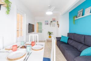 Istumisnurk majutusasutuses Salou -2HB-4pax -Beach-Sea View-AC-WiFi15