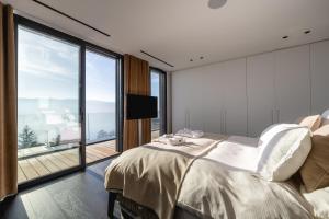 Villa Les Restanquesにあるベッド