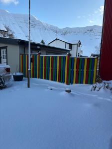 Newly renovated house in the old part of Isafjordur að vetri til