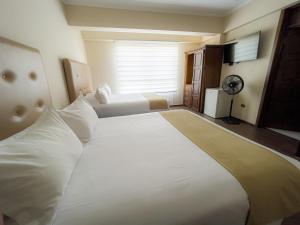 Postel nebo postele na pokoji v ubytování Domani Hotel Boutique
