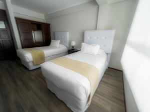 Postel nebo postele na pokoji v ubytování Domani Hotel Boutique