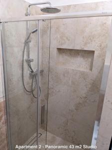 Kúpeľňa v ubytovaní ClearVueHome Apartments Bratislava Slavin