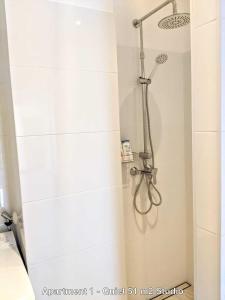 Kúpeľňa v ubytovaní ClearVueHome Apartments Bratislava Slavin