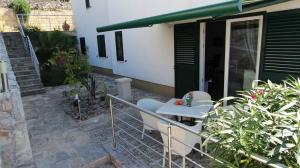 Balkón nebo terasa v ubytování Malinska Apartment 15