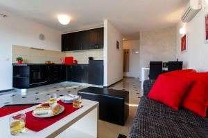 Posezení v ubytování Malinska Apartment 15