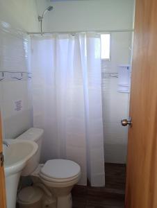 Et badeværelse på Ahí va la bocha, Se reserva con seña!