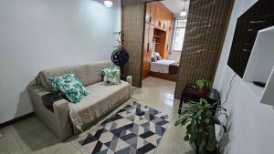 Posezení v ubytování Copacabana Beach Studio