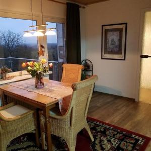 Posezení v ubytování Sonnenhaus Oppenhausen