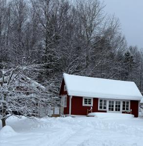 Järvsöstugan during the winter