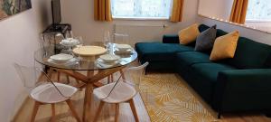 Posezení v ubytování Atom apartment