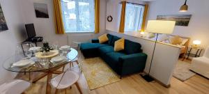 Posezení v ubytování Atom apartment