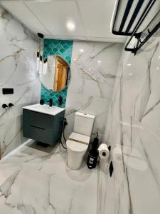 Koupelna v ubytování Elegante Apartamento TRES COLORES