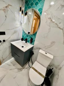 Koupelna v ubytování Elegante Apartamento TRES COLORES