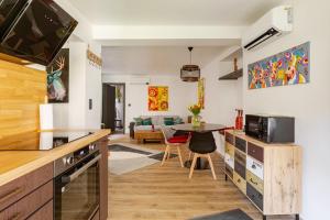 Nhà bếp/bếp nhỏ tại Owasen