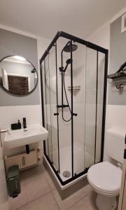 Koupelna v ubytování Vilnius Apart Suite