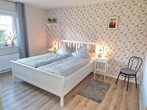 Postel nebo postele na pokoji v ubytování Hiskas Hoff