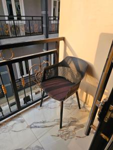 Balkón nebo terasa v ubytování KayQuin Garden