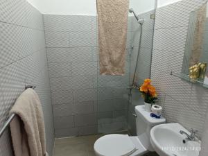 Et bad på Aparta Hotel Jiménez