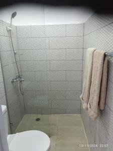 Et bad på Aparta Hotel Jiménez