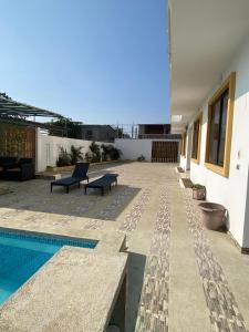 Бассейн в Departamento Playas Villamil vacaciones или поблизости