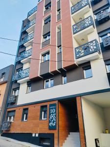 Budova, kde se apartmán nachází