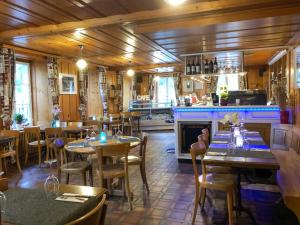Restaurace v ubytování Auberge de l'Ange