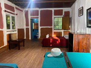 Posezení v ubytování Hotel Mon Ami