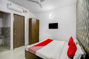 Postel nebo postele na pokoji v ubytování Super Hotel O Blissbourn