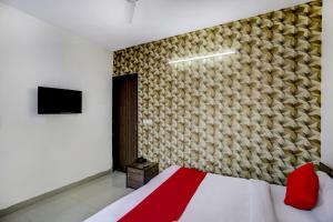 Postel nebo postele na pokoji v ubytování Super Hotel O Blissbourn