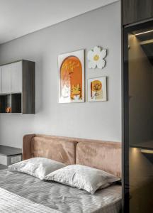 Кровать или кровати в номере FLC Sea Tower Quy Nhơn-Codotel 5 Sao Giáp Biển-Trung Tâm TP Quy Nhơn +16 фотографий