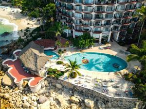 Bazén v ubytování Ocean Front Penthouse Newly Renovated, Sleeps 6, Casa Agua, Girasol nebo v jeho okolí