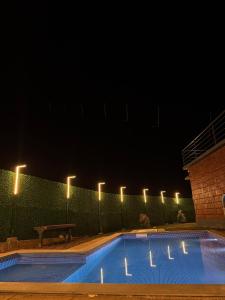 Bazén v ubytování Brunton Havens Resort nebo v jeho okolí