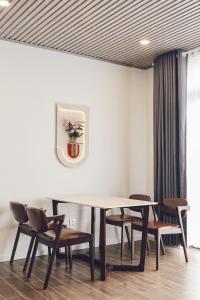 Posezení v ubytování Vĩnh Tuấn Hotel