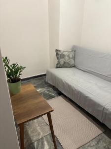 Postel nebo postele na pokoji v ubytování Apartment near Mikrolimano