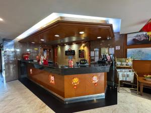 Vstupní hala nebo recepce v ubytování Hotel Deleeton