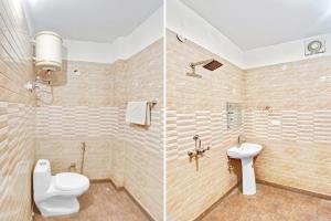 Koupelna v ubytování Hotel O One Plus One Residency
