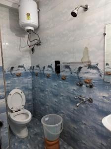 Koupelna v ubytování Hotel Embassy - Chanakyapuri