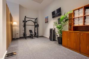 The fitness centre and/or fitness facilities at The Morrison Dublin, Curio Collection by Hilton