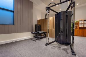 The fitness centre and/or fitness facilities at The Morrison Dublin, Curio Collection by Hilton