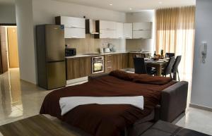 Kuchyň nebo kuchyňský kout v ubytování Msida Classic Flat 13, close to Valletta, Sliema & Sea