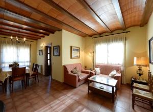 Posezení v ubytování Casa Rural Las Tejas - Ideal para Familias y Grupos