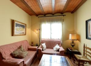 Posezení v ubytování Casa Rural Las Tejas - Ideal para Familias y Grupos
