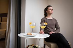 Nápoje v ubytování Hotel Executive