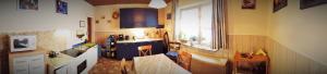 Η κουζίνα ή μικρή κουζίνα στο Apartment Am Hemberg