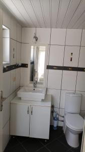 Koupelna v ubytování Villa Aydın 2