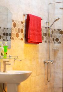 Koupelna v ubytování Spacious stand alone home + 38 fotografií